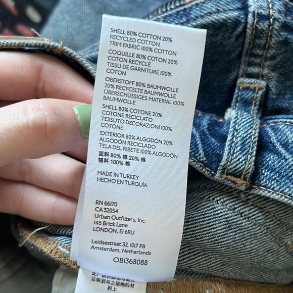 We The Free Straight Leg Jeans with Patterned Accents - Picture 6 of 6